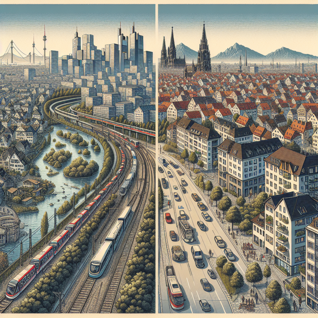 Einfluss öffentlicher Verkehrsanbindung auf Mietpreise Neubiberg vs. München